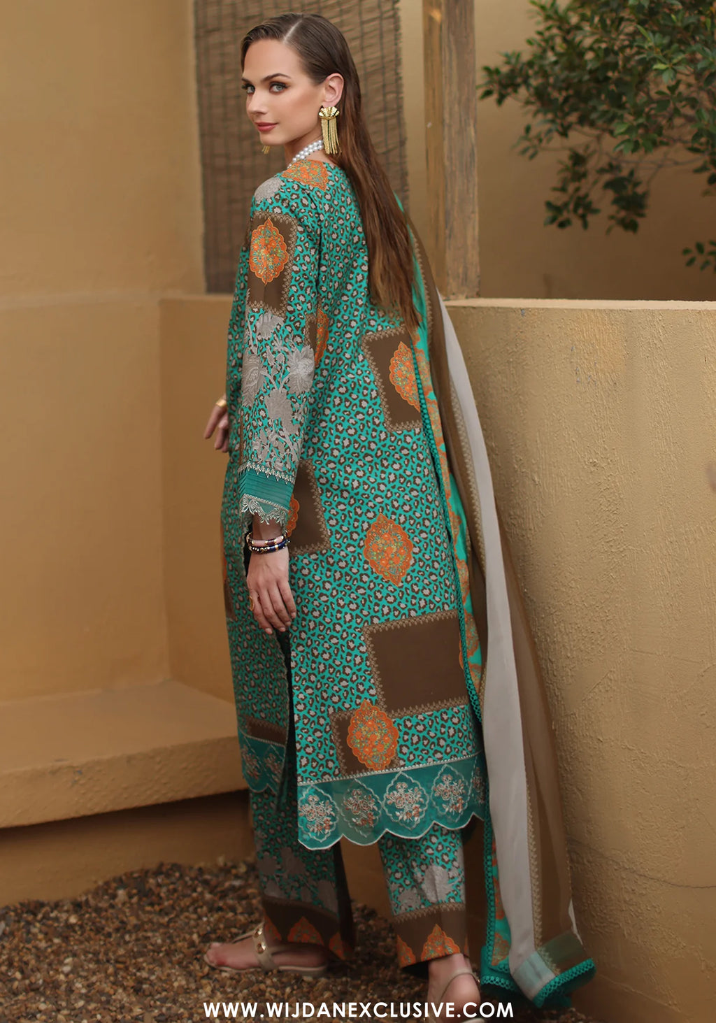 Combination by Charizma | Unstitched Embroidered Lawn Collection Vol - I (CC6-09)