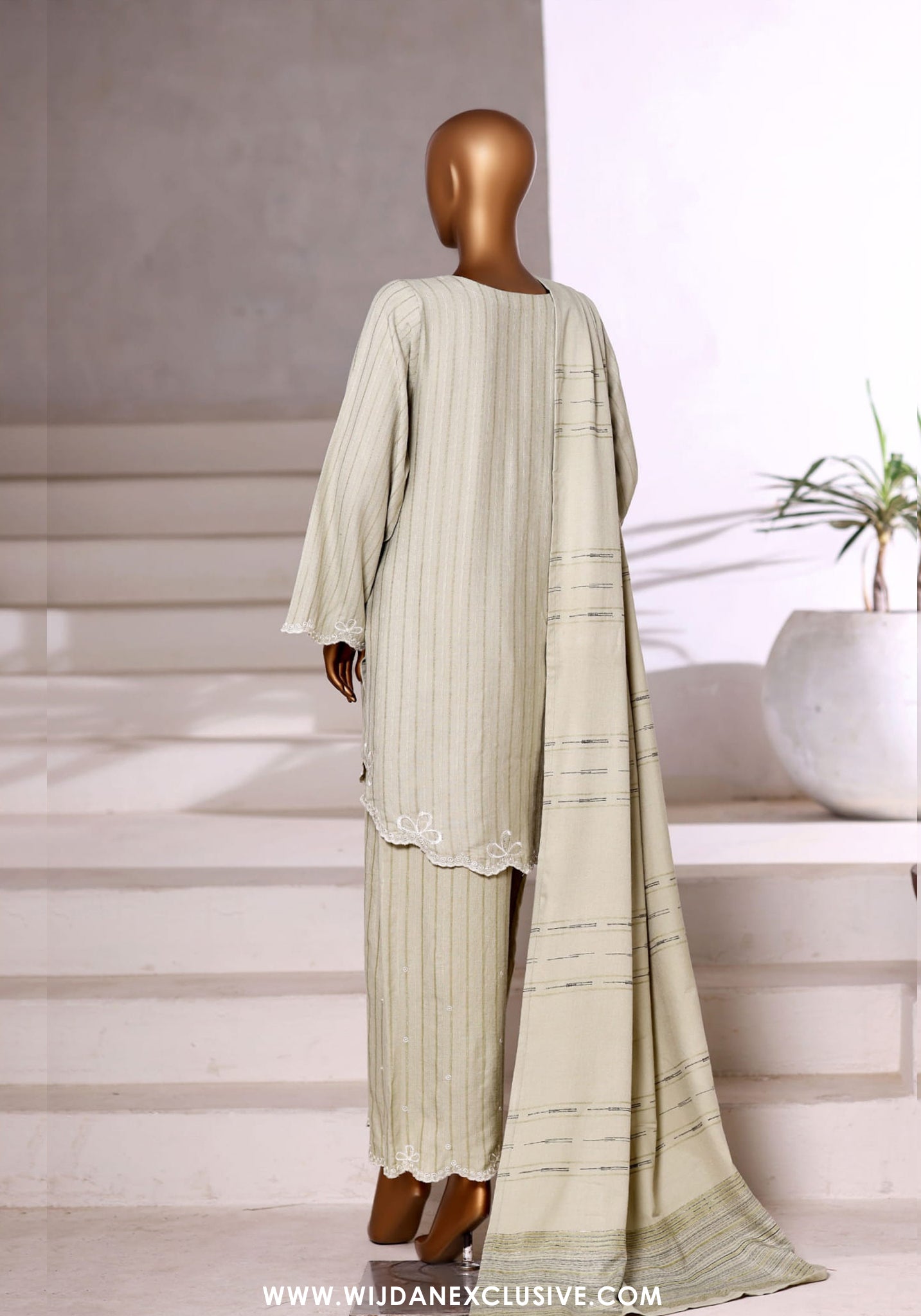 Vybe by Sadabahar | Stitched 3PC Dhanak Co-Ords Collection - 2025 (PISTA)