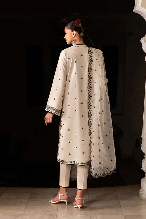 Zarif Unstitched  Embroidered Summer Lawn  Collection - 2026 (YARA)