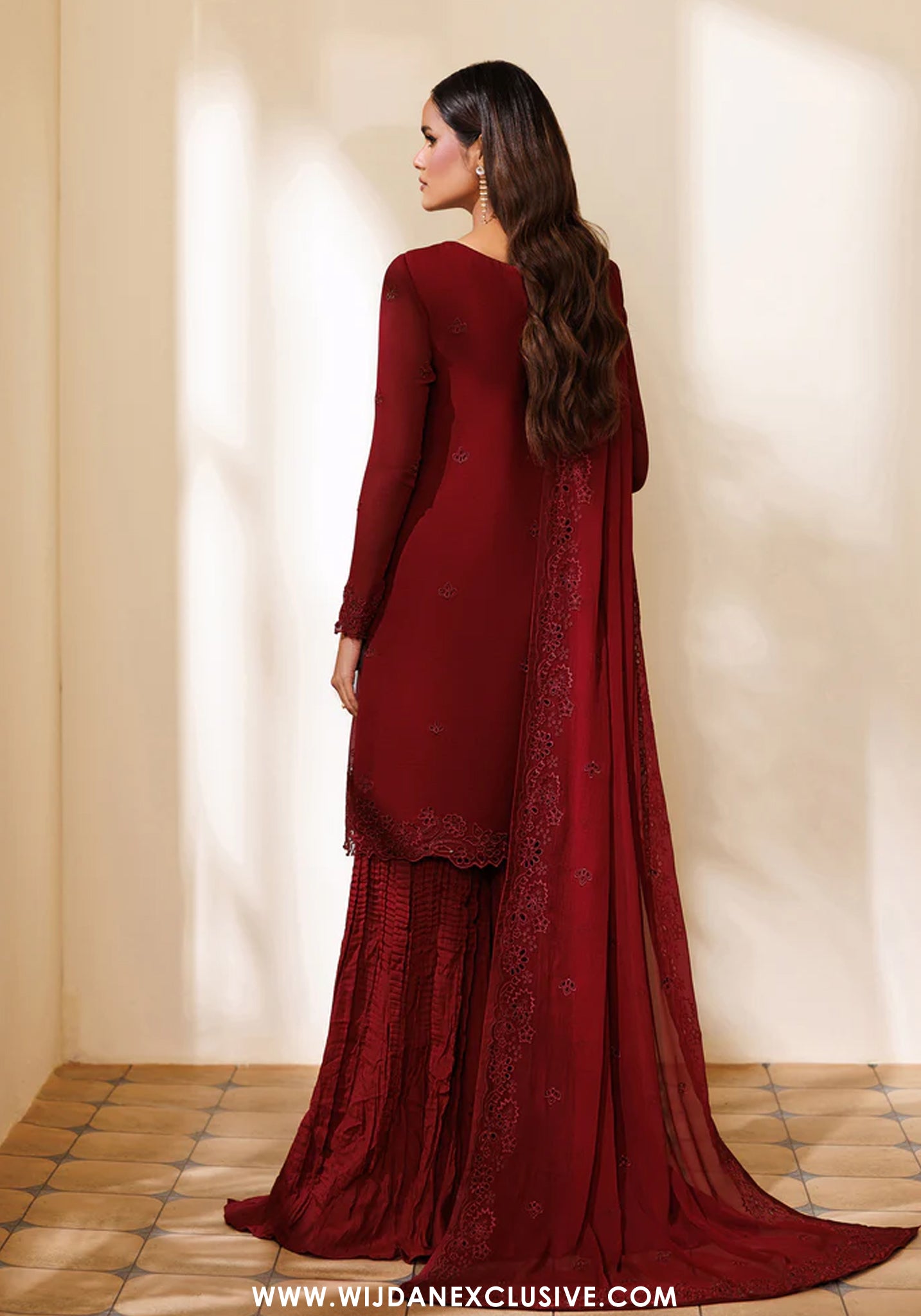 Zarif Stitched Eid Chiffon Collection - 2026 (ZRF-EMC 22)