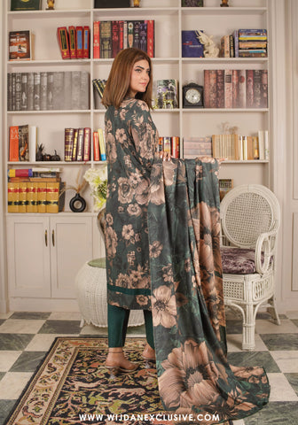 Sephora Unstitched Leather Zari Printed Collection - 2025 Series-V D-05