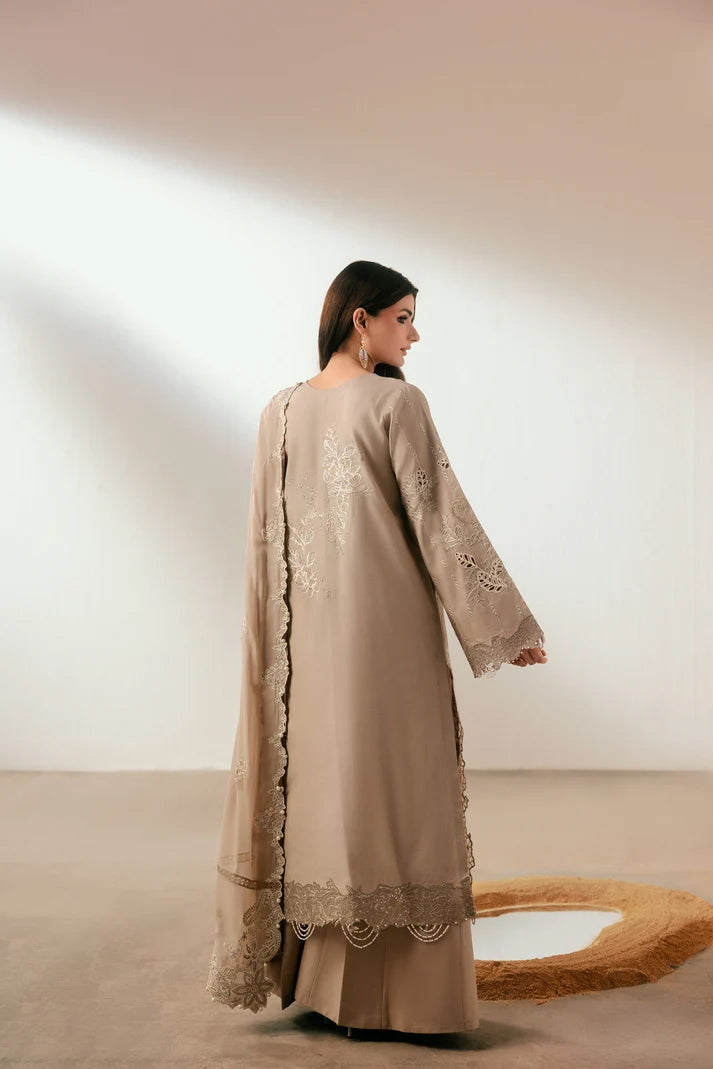 Florent Unstitched Embroidered Luxe Silk Formal Collecttion - 2026 (OPALINE)