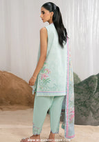 Nysa by Seran | Unstitched Printed & Embroidered Cambric Collection'26 (MENTHE)