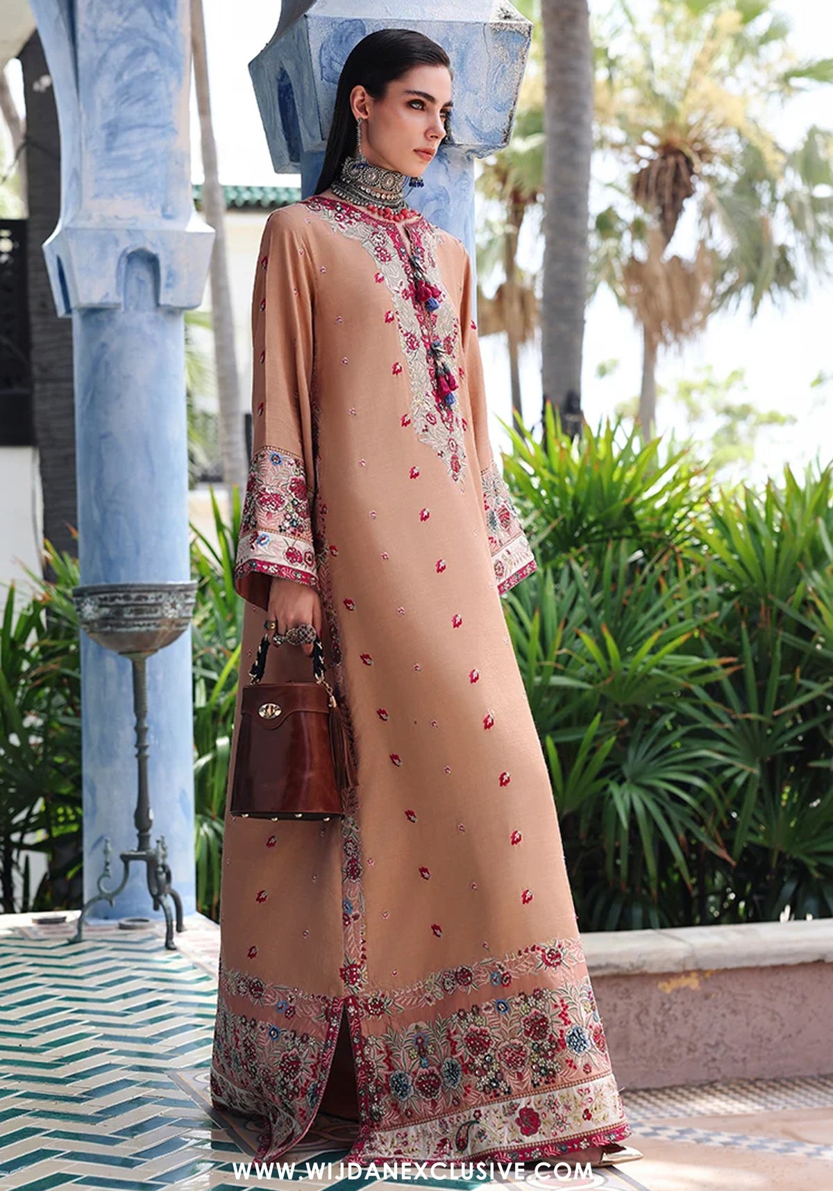 Nuvera by Mushq | Unstitched Embroidered Raw Silk Formal Collection'26 (BELLADONA ROYALE)