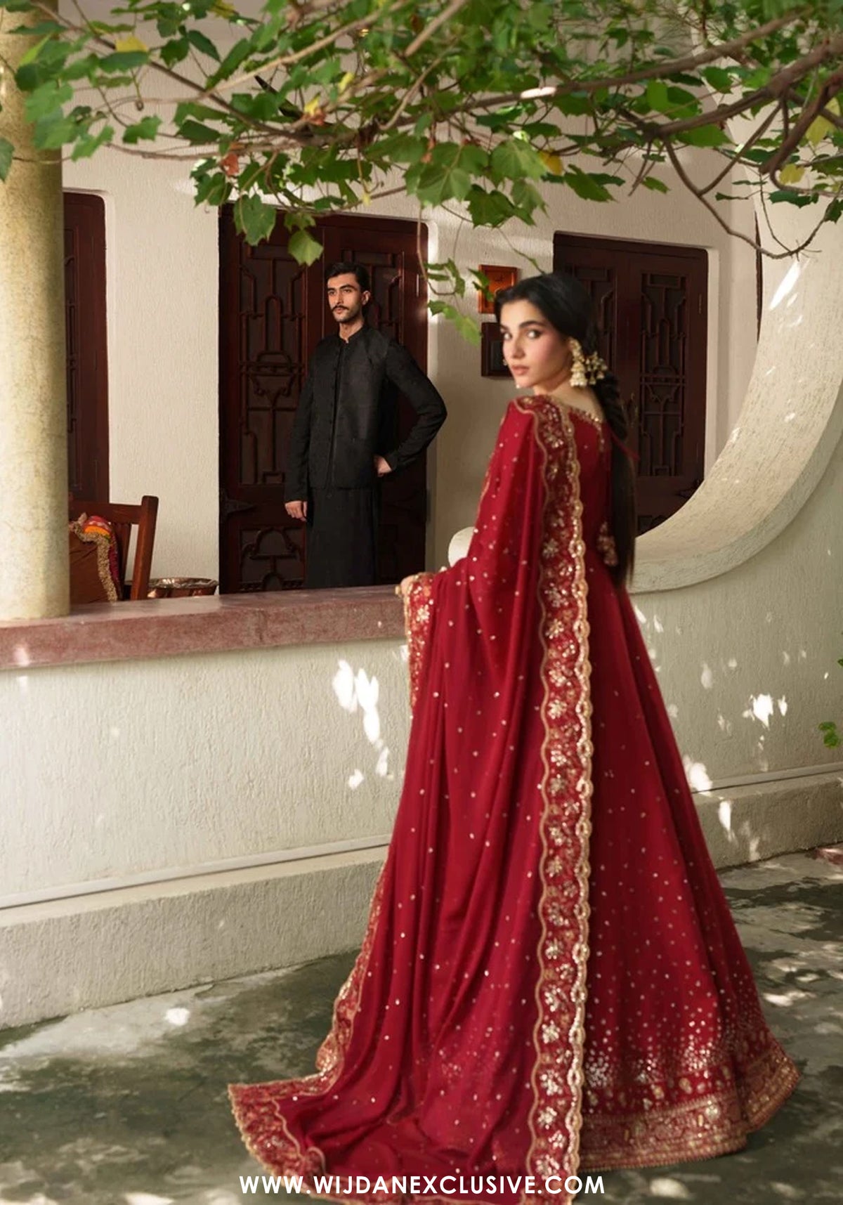 Shagun by Neeshay | Unstitched Embroidered Rawsilk Collection - 2026 (Roshanara)