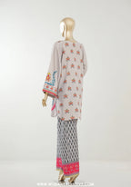 Youth Pulse by Amna Khadija | Stitched 2pc Co-Ords Printed Lawn Collection - 2026 (D-03)