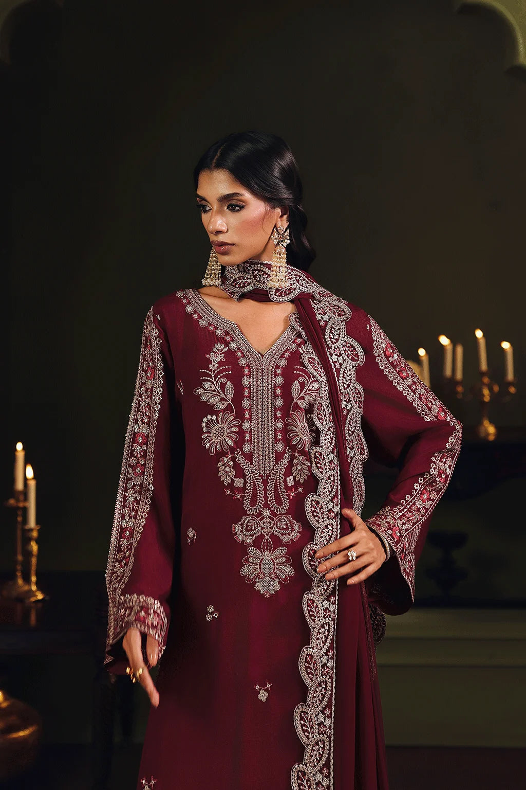 Suroor by Ramsha | Unstitched Embroidered Festive Formal Coll'26 (SR-103)