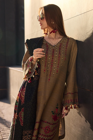 Poshima by Charizma | Unstitched Embroidered Leather Vol-II Collection - 2025 PSW5-11