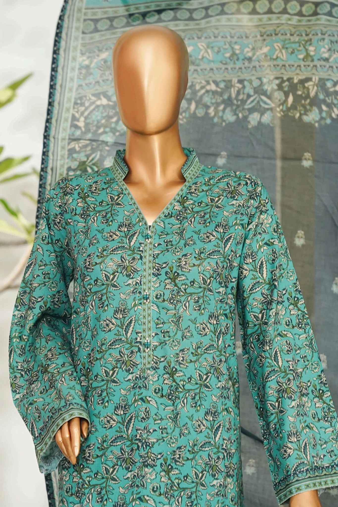 Bin Saeed Stitched Exclusive Printed Lawn Vol-IV Collection - 2026 (D-03)