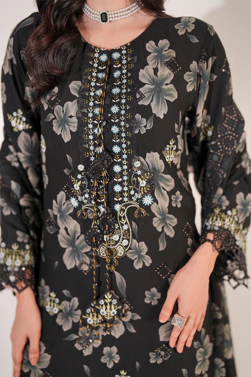 Mahroosh by Guzel | 3pc Stitched Formal Chiffon Collection - 2026 (JIAYAM)