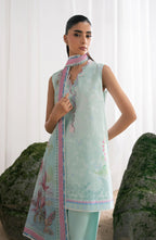 Nysa by Seran | Unstitched Printed & Embroidered Cambric Collection'26 (MENTHE)