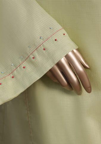 Daily Drop by HZ Textile RTW Solids Twinset 3PC Collection - 2025 (LIME GREEN)