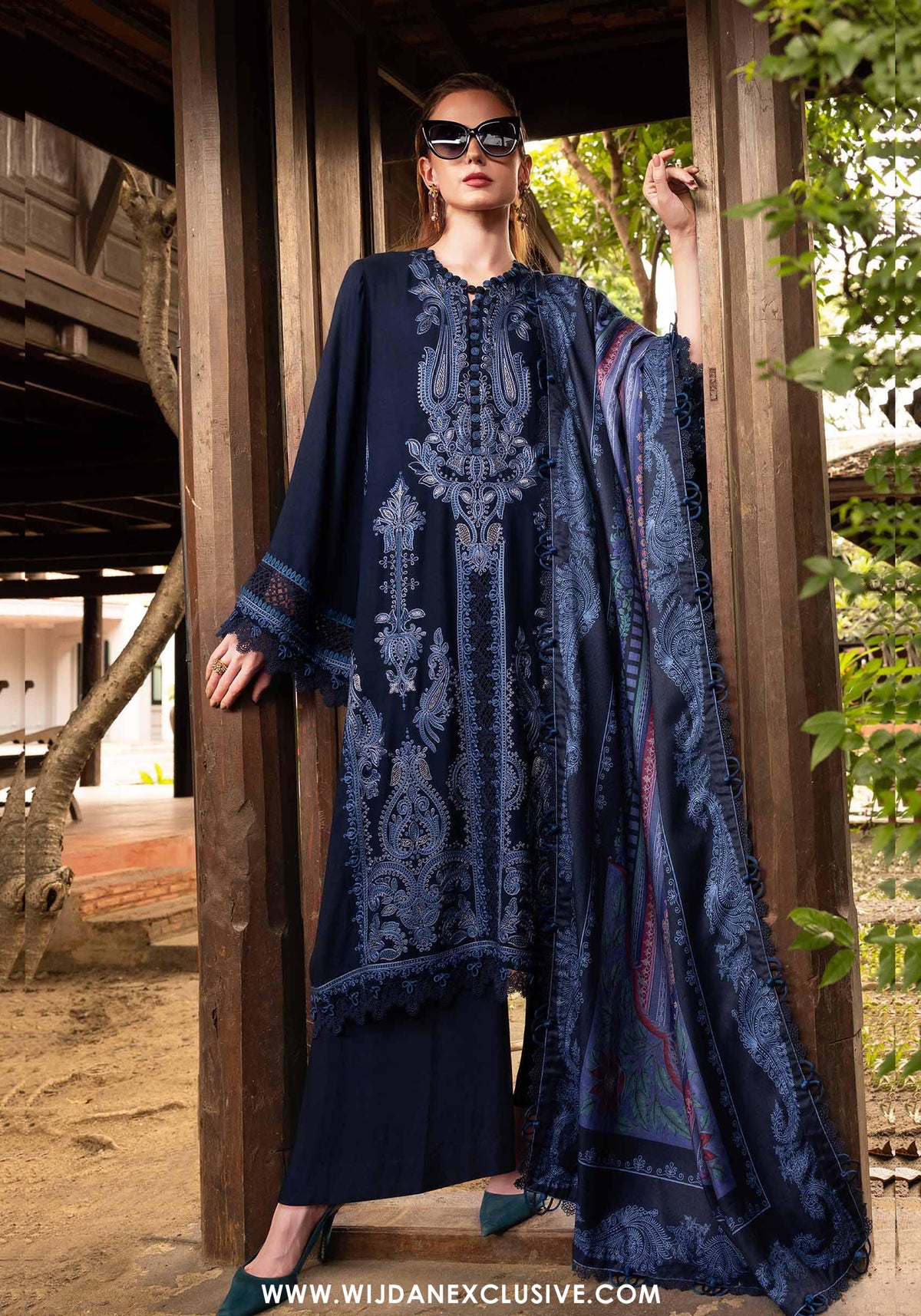 M.Prints | Unstitched Winter Shawl Edit - 2025 MPT-2803-B