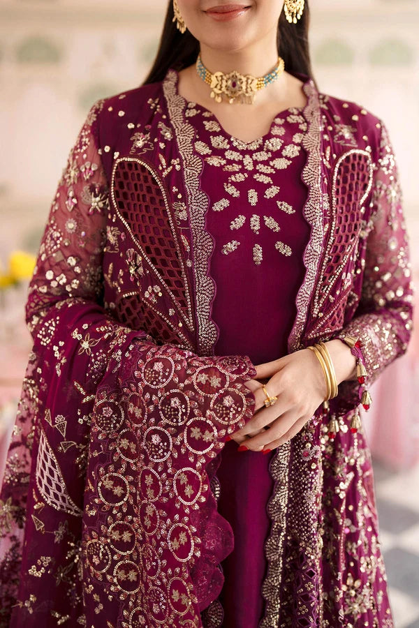 Nureh Jhoomro Unstitched Luxury Formals Collection - 2026 (NL-97)