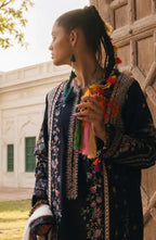 Casual Lite Her Stitched Embroidered Summer Cotton Lawn Collection - 2026 (D-03)