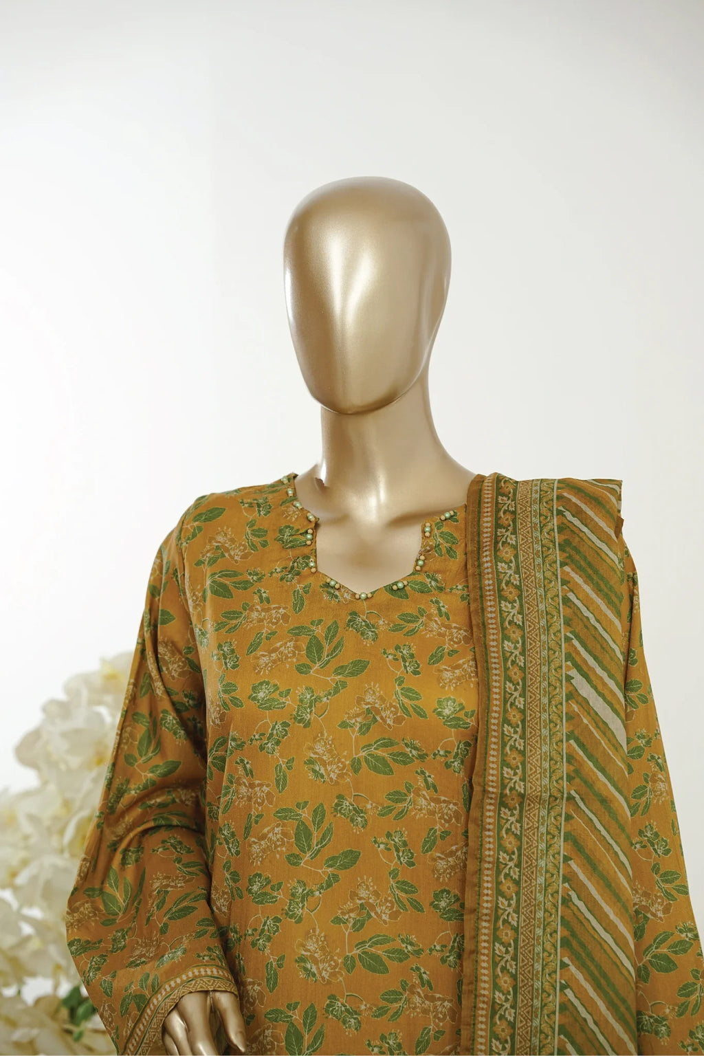 Bin Saeed Stitched Exclusive Printed Lawn Vol-07 Collection – 2026 (D-03)