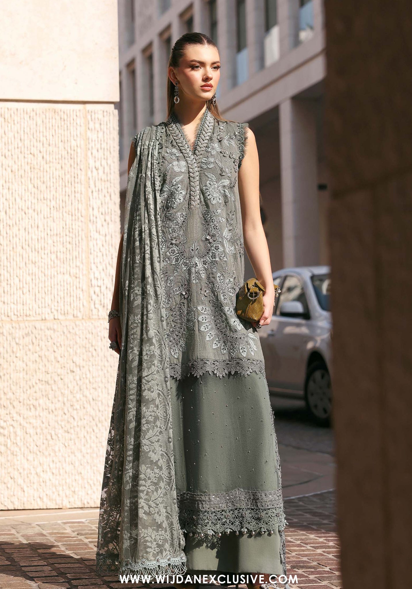 Luxury Unstitched Lawn Eid Edit’26 by Maria.B (D-3B)