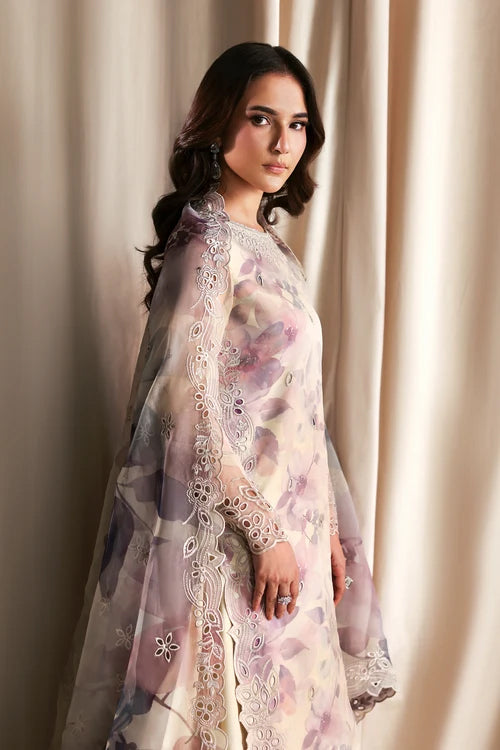 Siraya by Zarif | Unstitched Printed & Embroidered Formal Collection - 2026 (GAJRA)