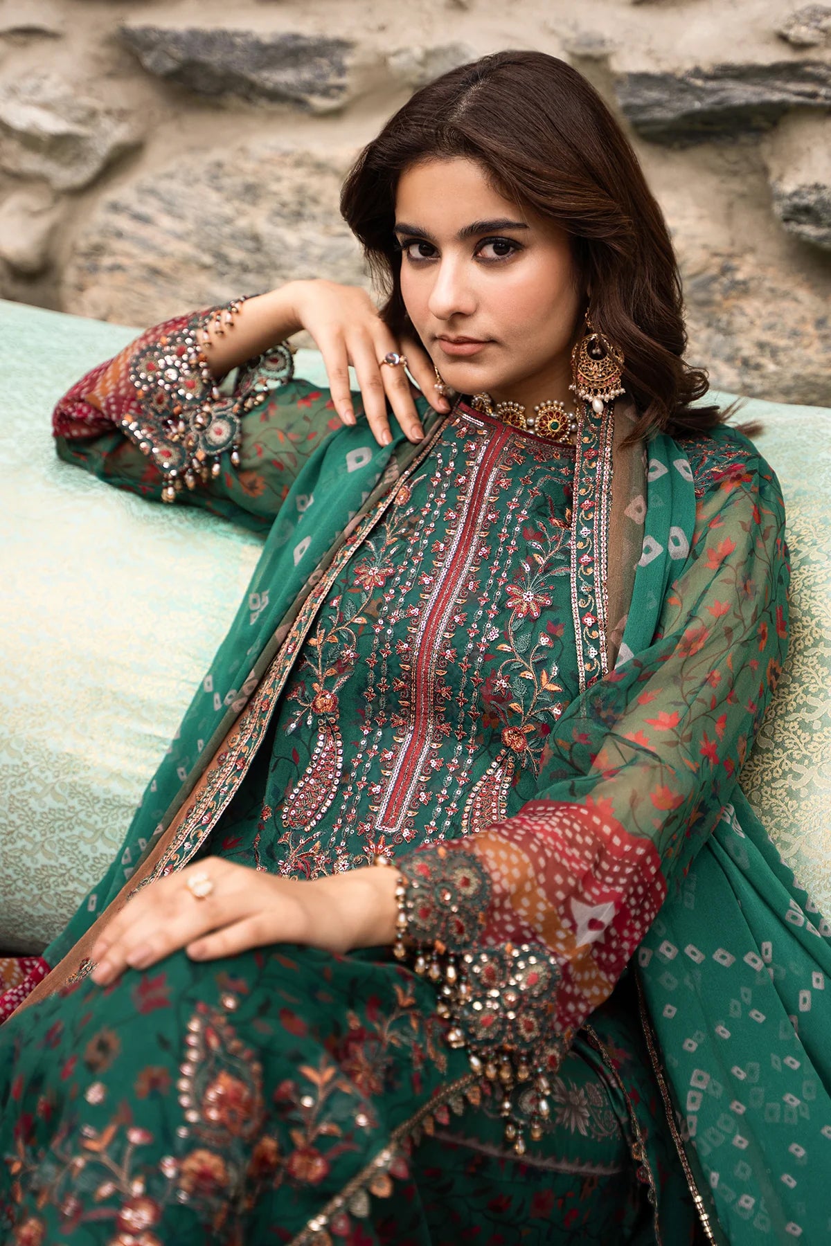 Vasal by Charizma | Unstitched Embroidered Luxury Formal Chiffon Collection'26 (VSLW6-14)