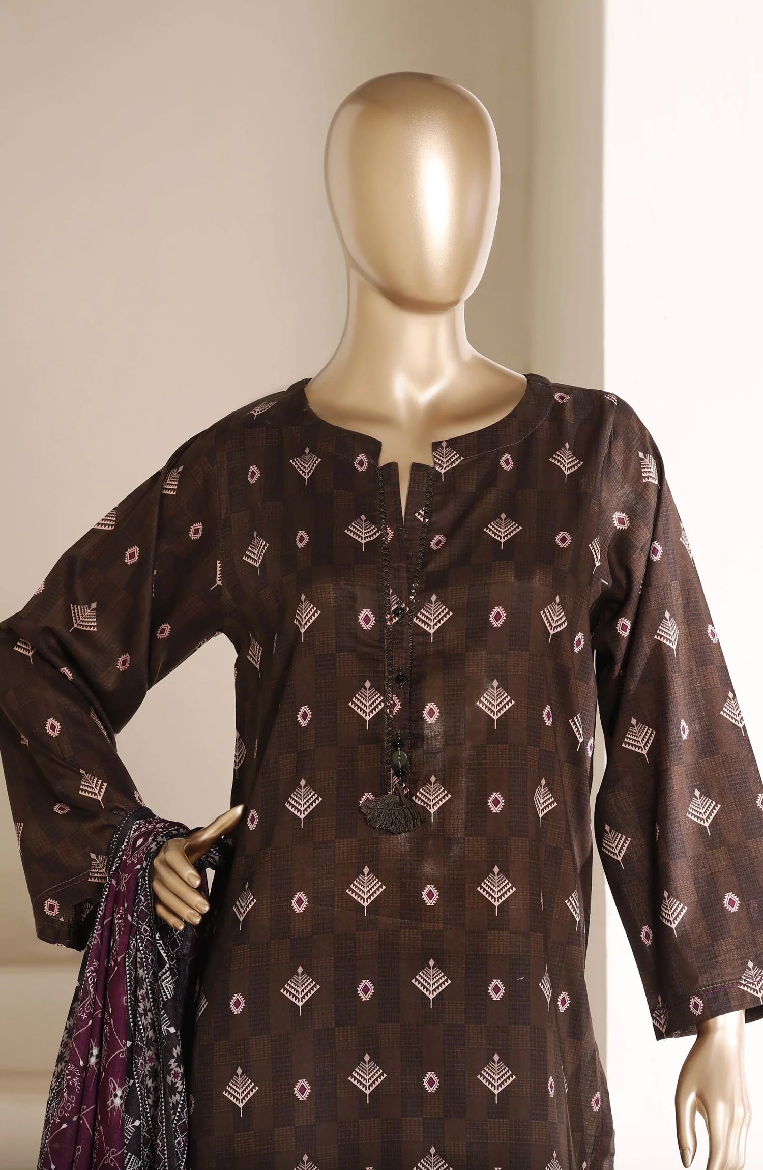 Sadabahar Stitched Printed Lawn Vol-05 Collection - 2026 (D-03)