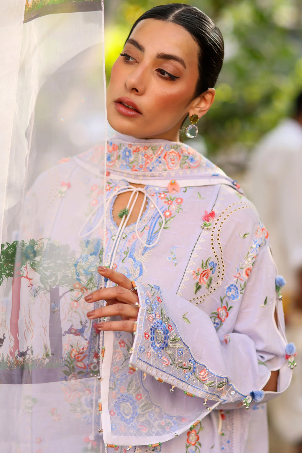 Wildflower by Zaha | Unstitched Festive Lawn Collection - 2026 (PERIWINKLE MUSE)