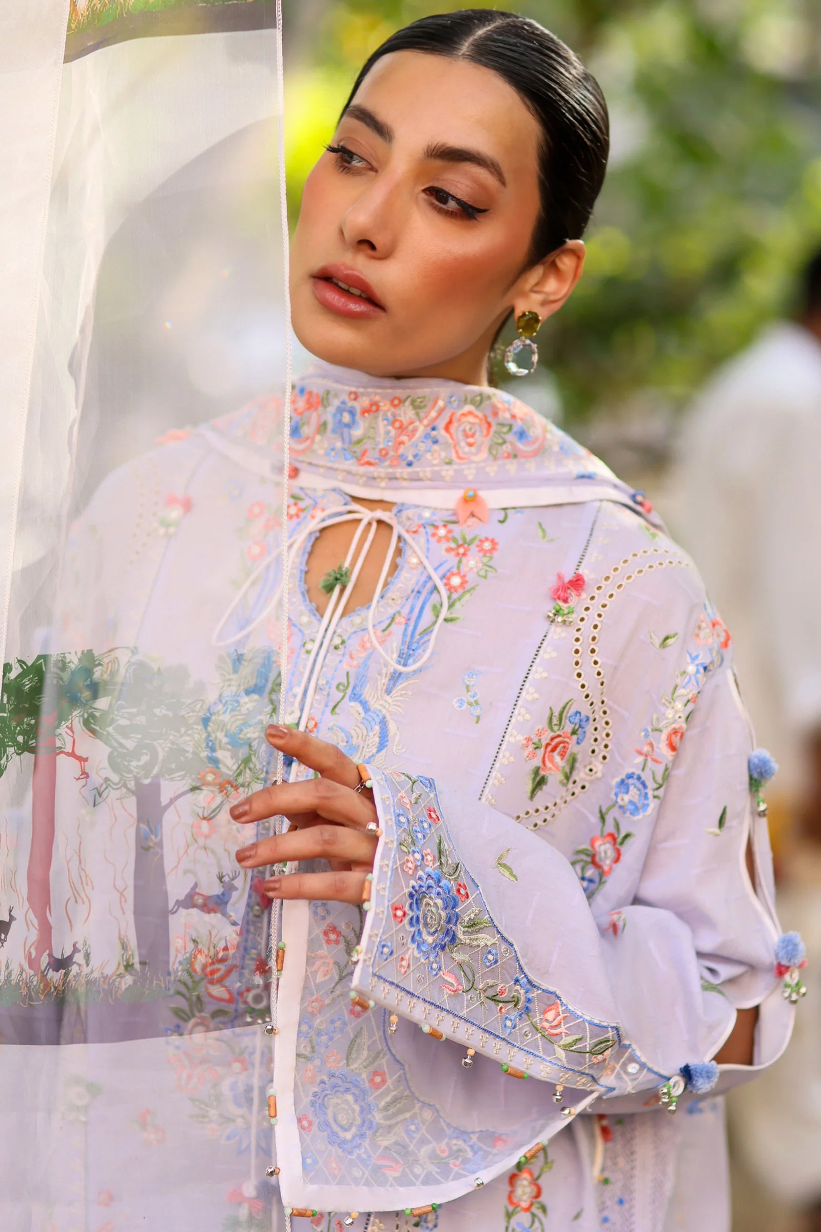 Wildflower by Zaha | Unstitched Festive Lawn Collection - 2026 (PERIWINKLE MUSE)