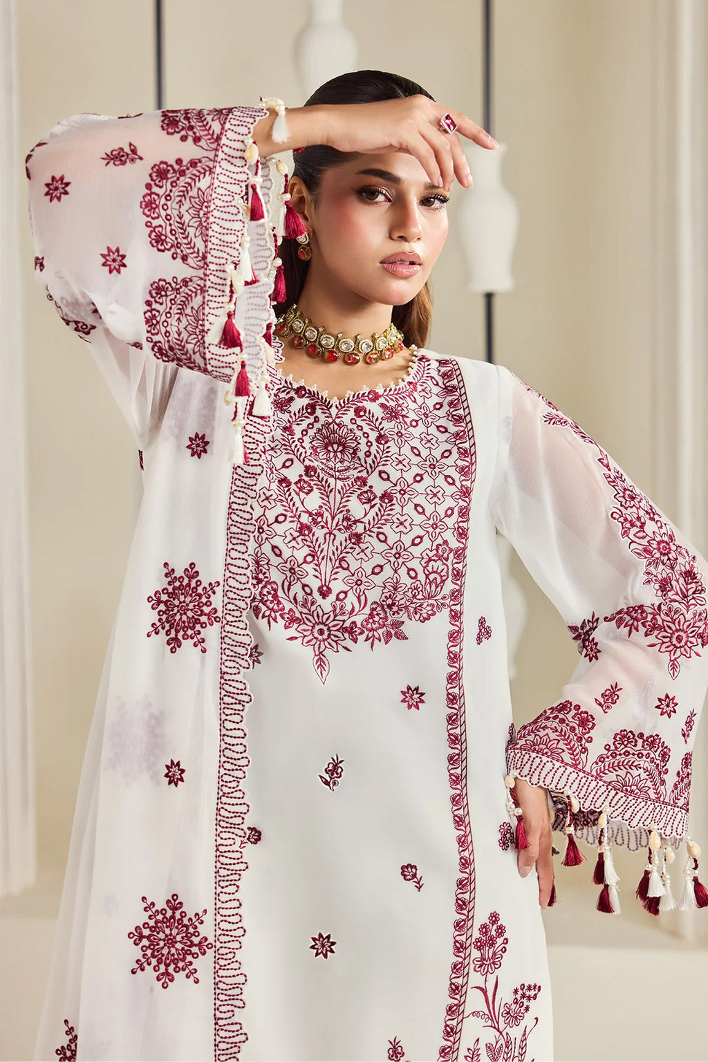 Dhaagay by Alizeh | Unstitched Embroidered Chiffon Formal Vol-05 Collection'26 (ARBELLA)