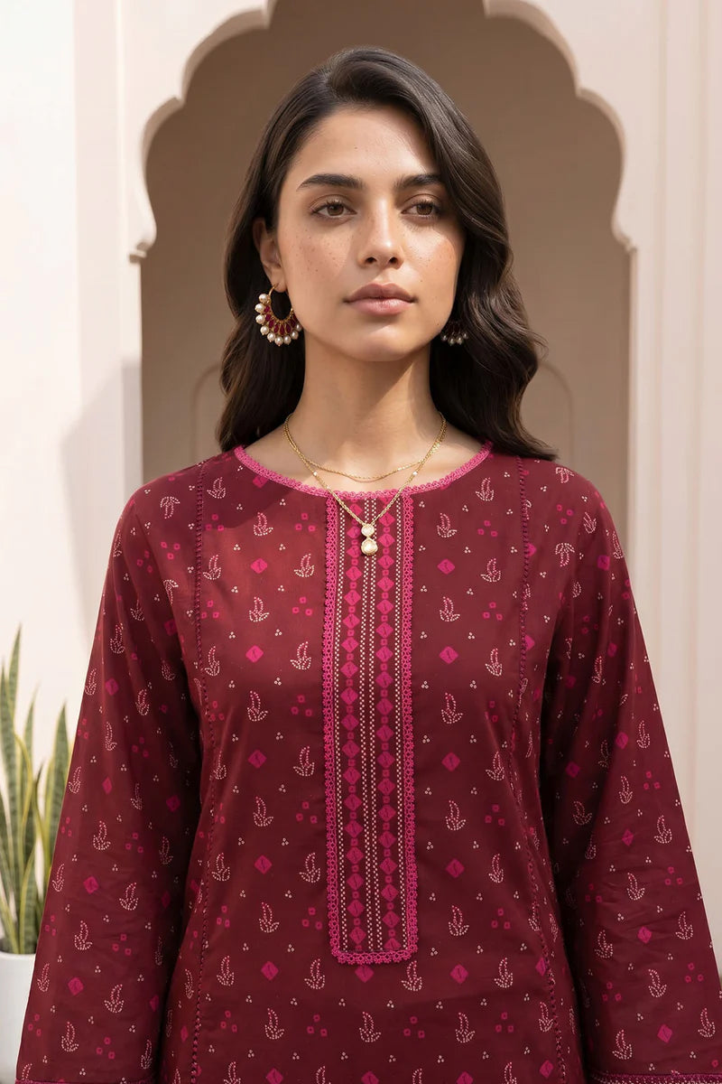 Zellbury Unstitched 2pc Printed Collection - 2026 (WUS-20995)