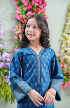 Aloo Meeru Hammi by Amna Khadia | Stitched Kids 2pc Cotton Eid Collection - 2026 (D-08)