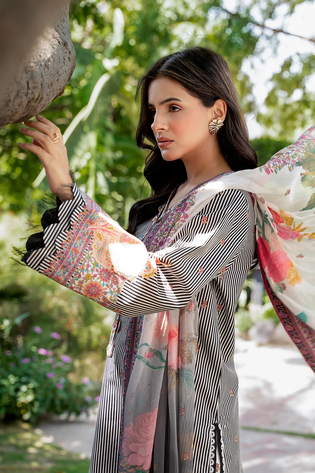 C-Prints by Charizma | Unstitched Printed Lawn Vol-03 Collection - 2026 (CP6-22)