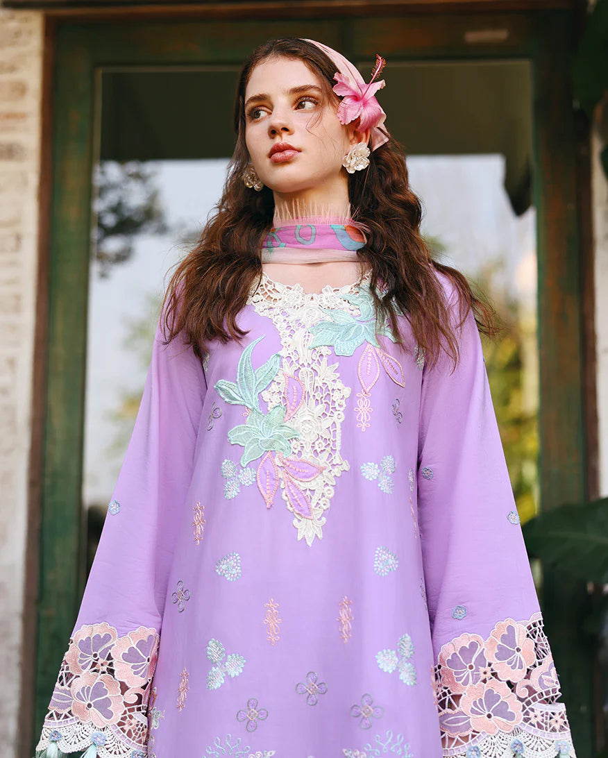 The Secret Garden by Mushq | Unstitched Embroidered Lawn Collection - 2026 (DEWSPELL)