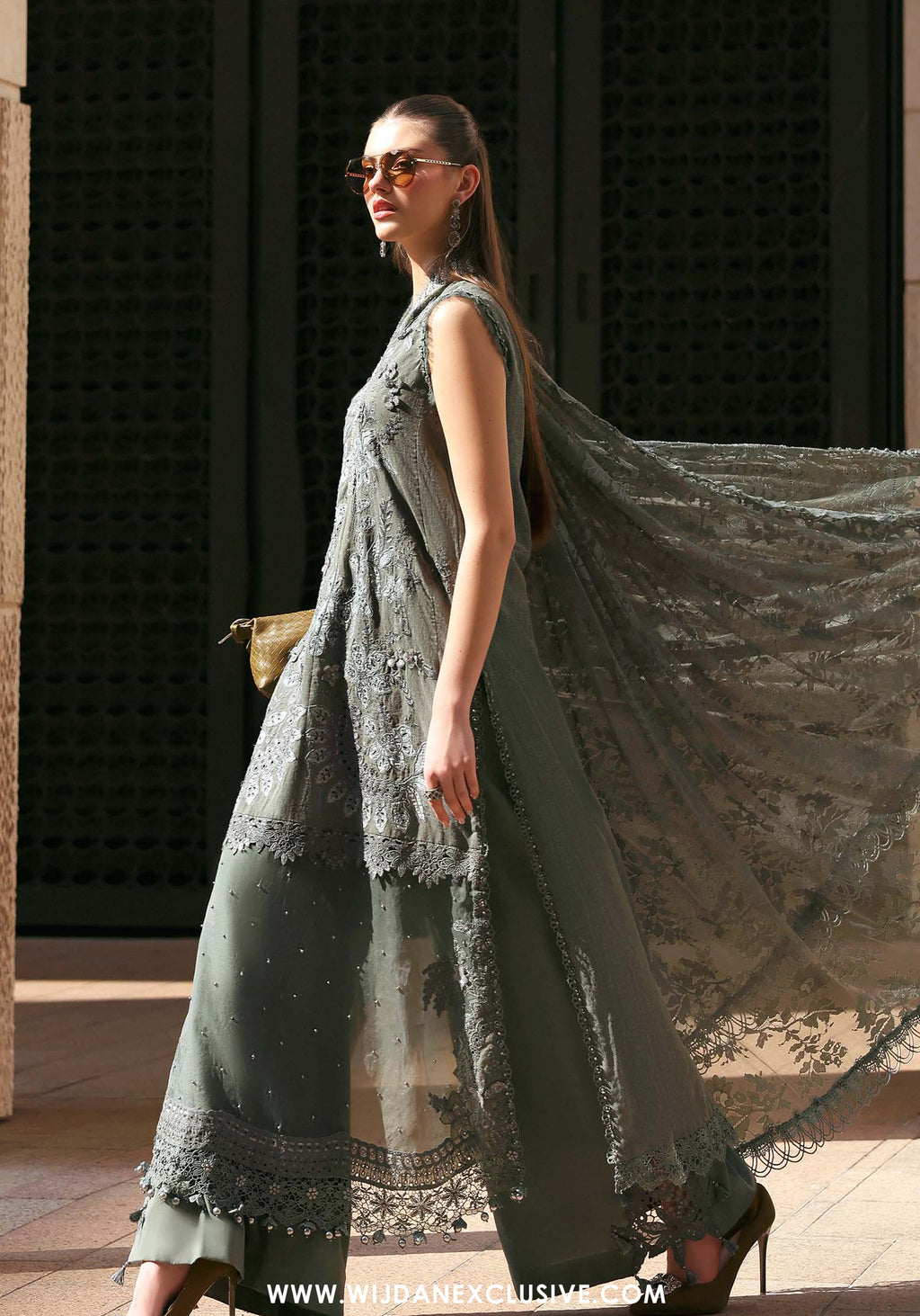 Luxury Unstitched Lawn Eid Edit’26 by Maria.B (D-3B)