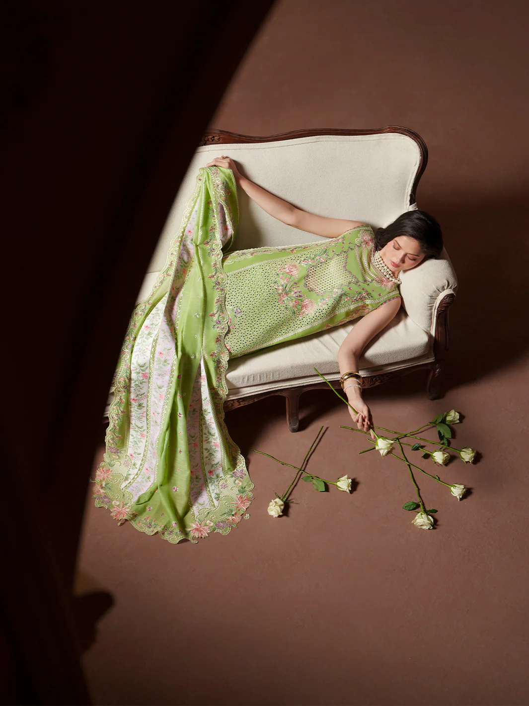 Mashriq by Bin Ilyas | Unstitched Luxury Lawn Collection - 2026 (D-112-A)