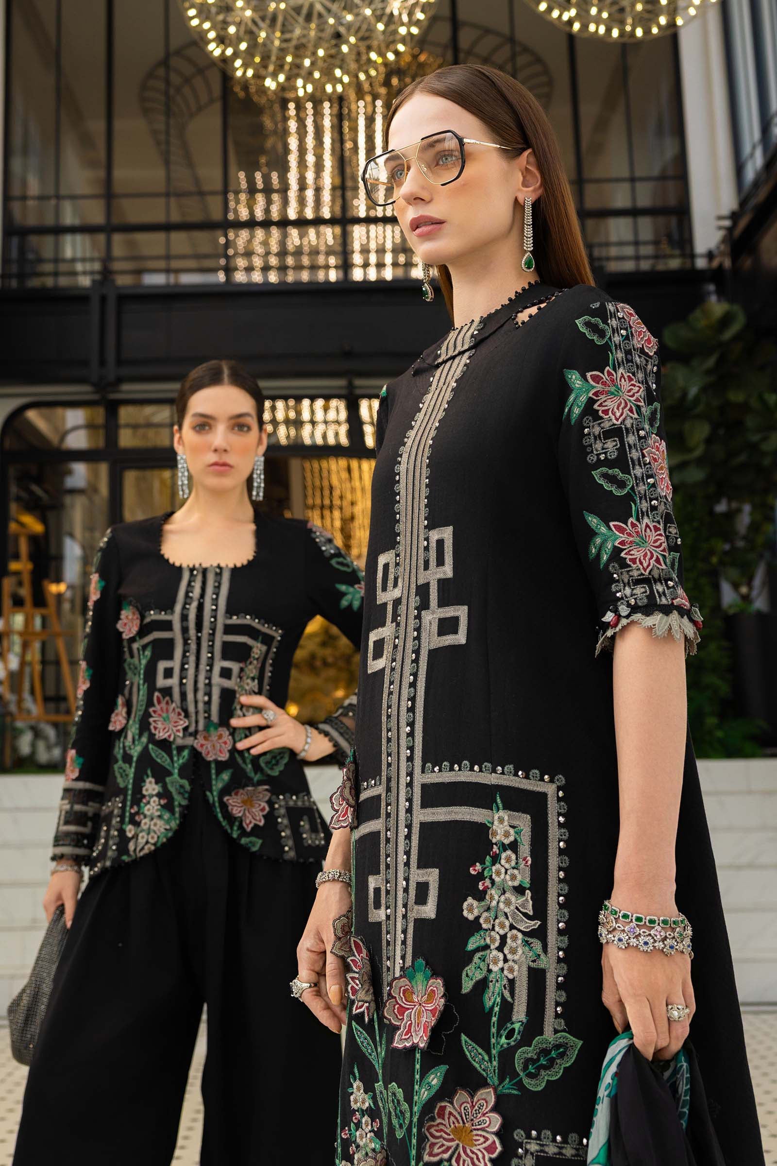 Maria.B Unstitched Embroidered Lawn Collection - 2026 (D-11)