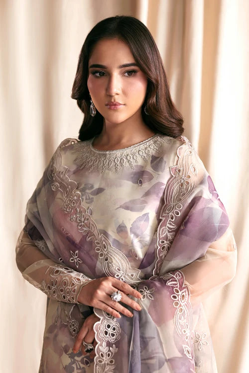 Siraya by Zarif | Unstitched Printed & Embroidered Formal Collection - 2026 (GAJRA)