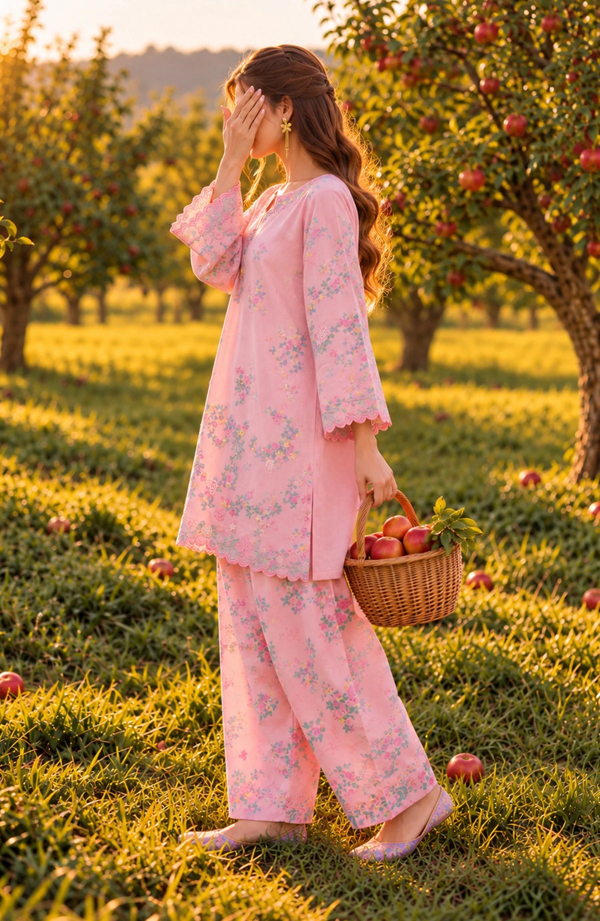 Fairy Meadows by Amna Khadija | Stitched Cotton Co-ord Set Collection - 2026 (D-02)