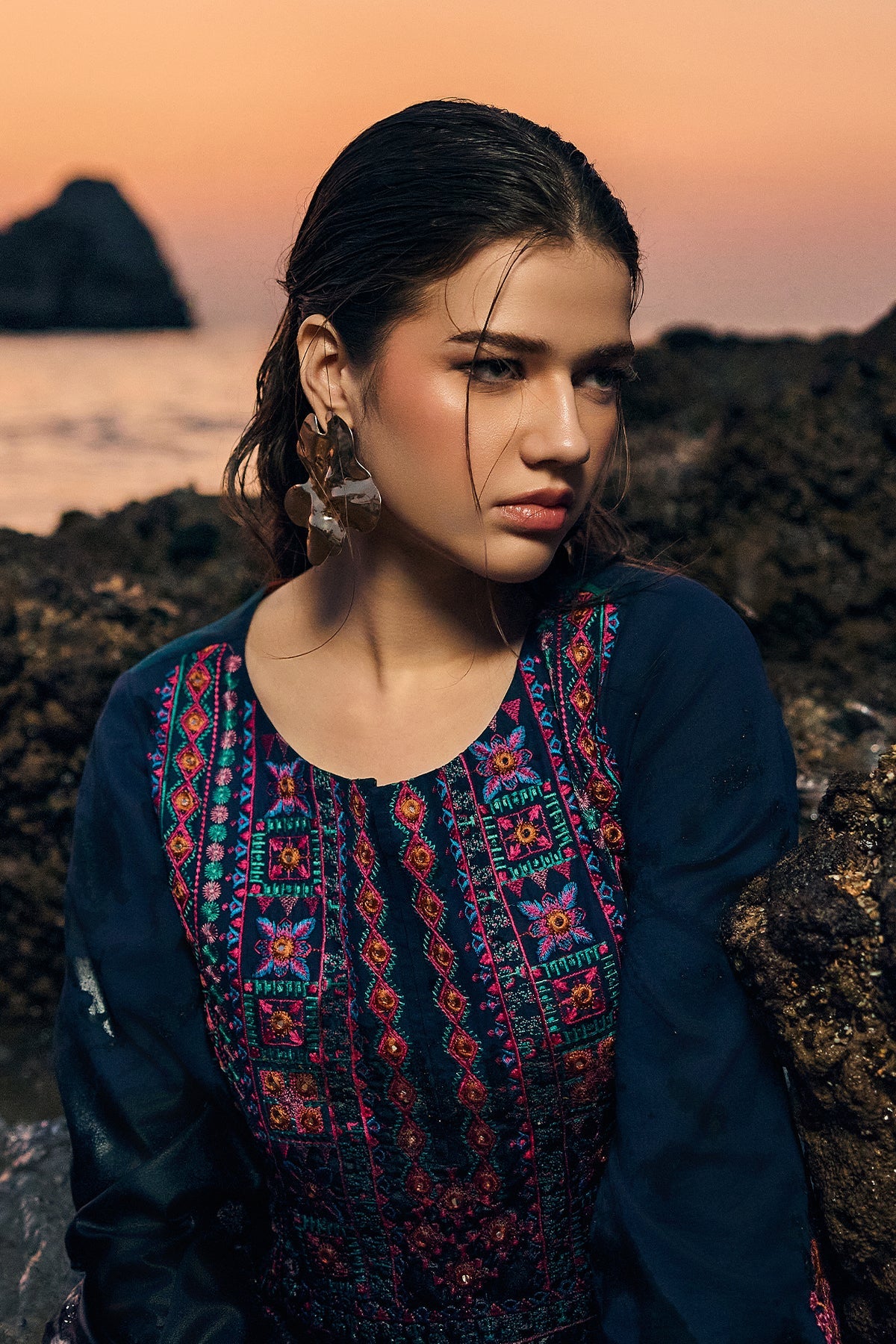 Sunshine by Charizma | Unstitched Embroidered Lawn Vol-I Collection - 2026 (CSN6-04)