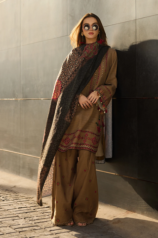 Poshima by Charizma | Unstitched Embroidered Leather Vol-II Collection - 2025 PSW5-11