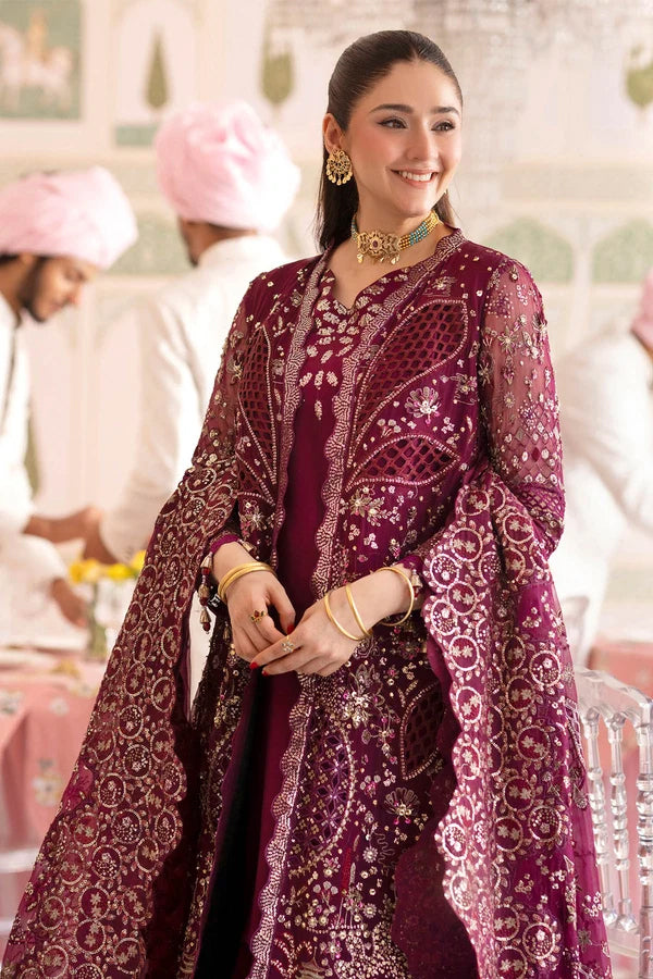 Nureh Jhoomro Unstitched Luxury Formals Collection - 2026 (NL-97)