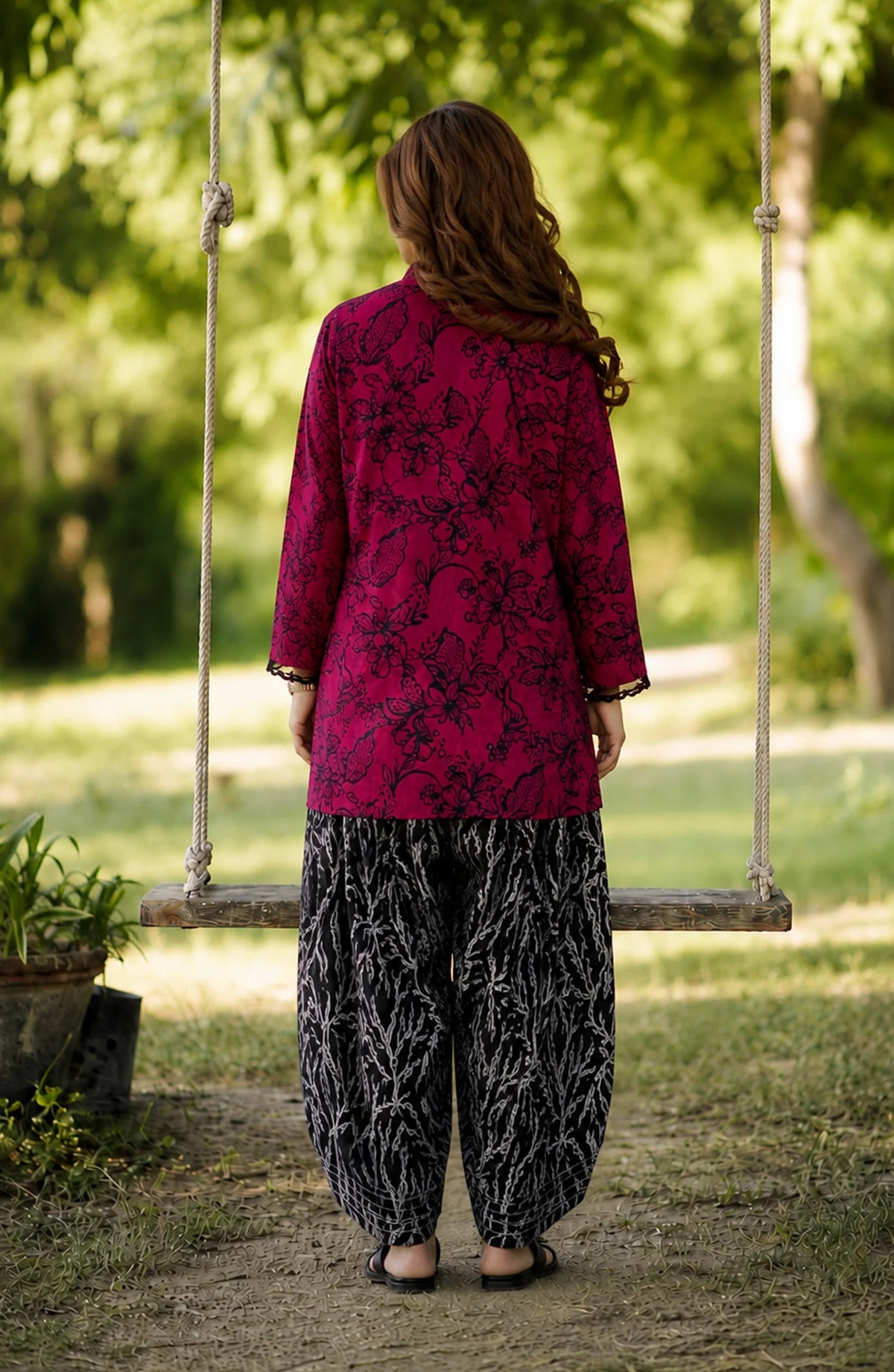 Parchhai by Amna Khadija | Pret Mom & Me 2pc Printed Collection'26 (D-3A)