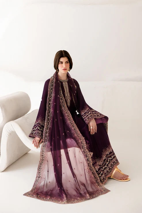 The Velvet Affair by Emaan Adeel | Unstitched Formal Embroidered Collection'26 (CECILIA)