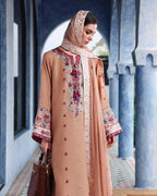 Nuvera by Mushq | Unstitched Embroidered Raw Silk Formal Collection'26 (BELLADONA ROYALE)