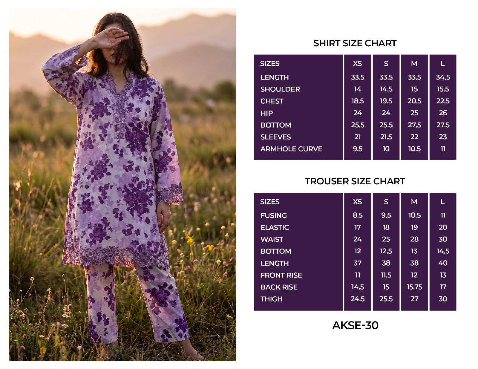 Summer Essentials by Amna khadija | 2pc Emb Co-ords Set Collection'26 (D-03)