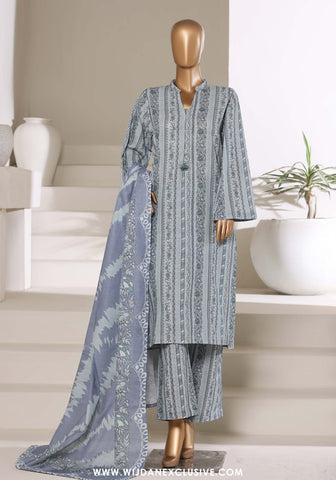 Sadabahar Stitched Printed Khaddar Vol-04 Collection - 2025 (D-03)