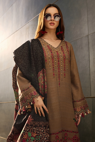 Poshima by Charizma | Unstitched Embroidered Leather Vol-II Collection - 2025 PSW5-11