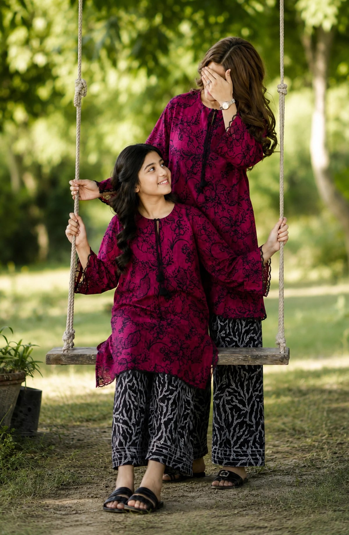 Parchhai by Amna Khadija | Pret Mom & Me 2pc Printed Collection'26 (D-03)