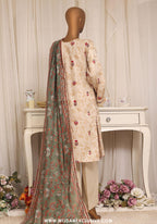 Daily Wear by HZ Textile | Stitched Printed Lawn Collection - 2026 (D-04)