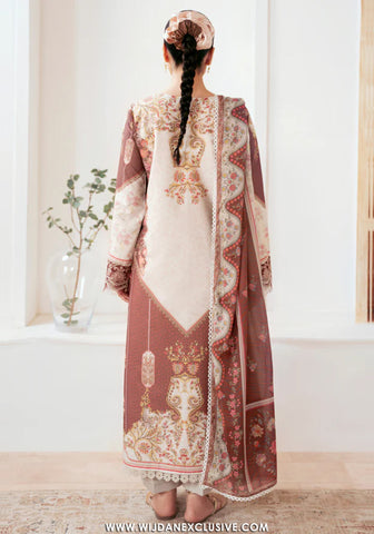 Aabyaan Unstitched Printed Luxe Lawn Collection - 2026 (ZOVIA-AP-06)