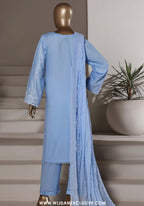 Sadabahar Chikankari Stitched Laser Work Vol-II Collection - 2026 (D-04)