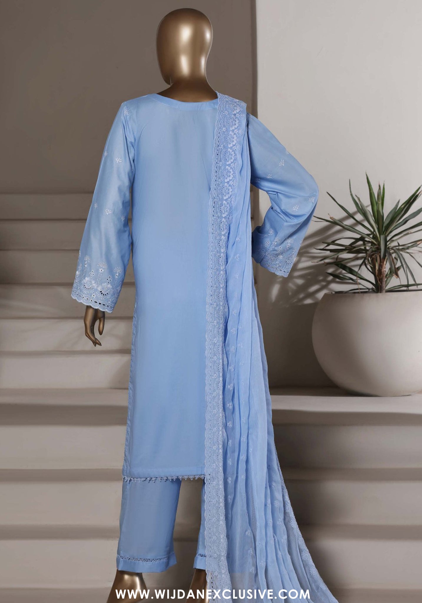 Sadabahar Chikankari Stitched Laser Work Vol-II Collection - 2026 (D-04)